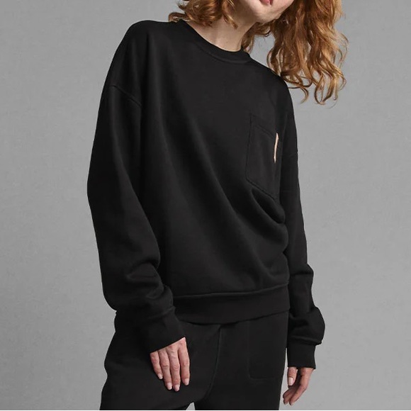 lunya Tops - Lunya | Silksweats™ Reversible Pocket Sweatshirt XS